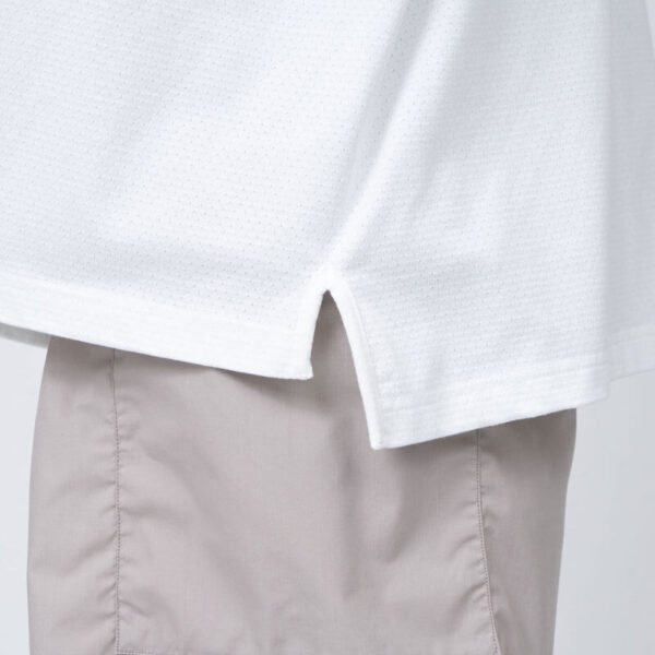 NANAMICA Half Zip LS Tee - Off White