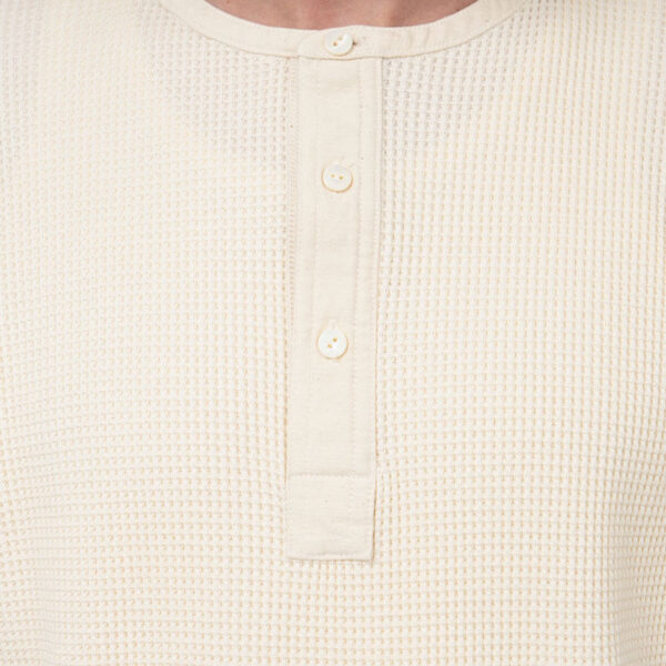 NANAMICA Henry Neck Thermal Sweat Tee