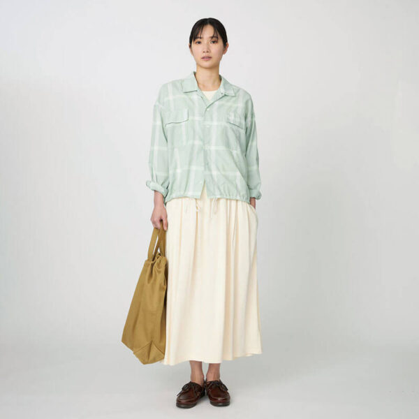 NANAMICA Palaka Check Shirt - Blue