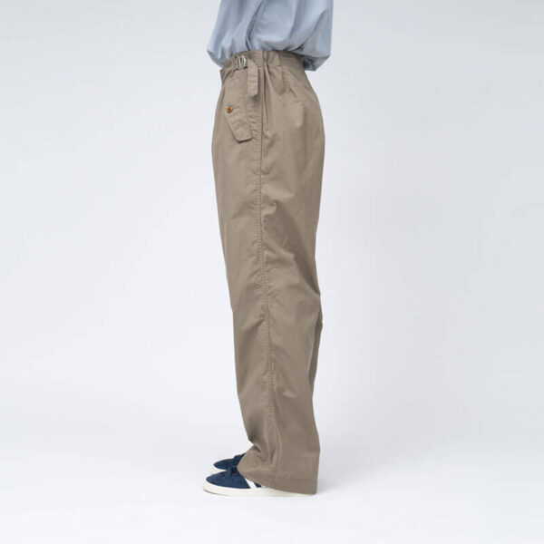 NANAMICA Side Belt Wide Pants