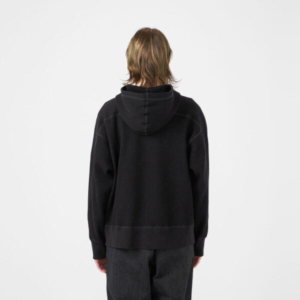 NANAMICA Zip-Up Thermal Hoodie - Navy