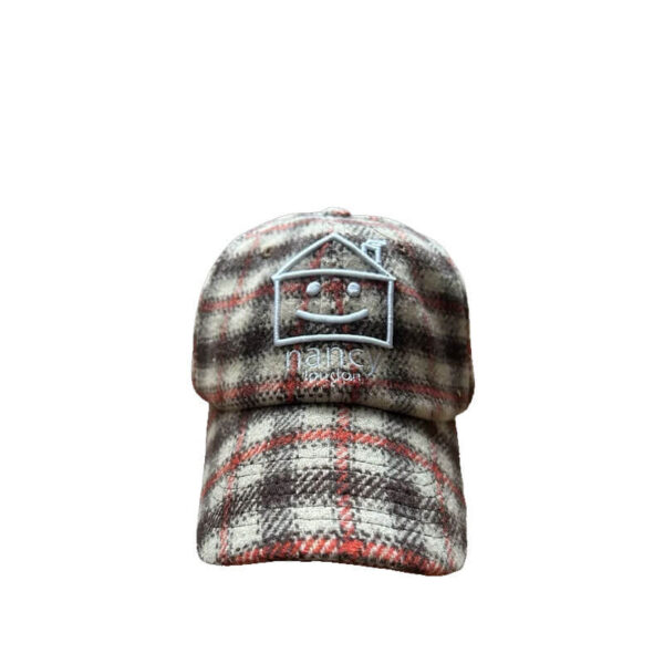 NANCY Mini Plaid House 6-Panel - Red