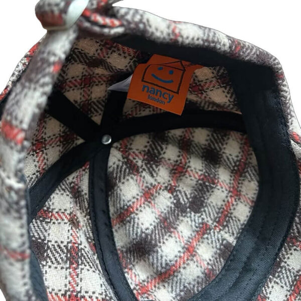 NANCY Mini Plaid House 6-Panel - Red