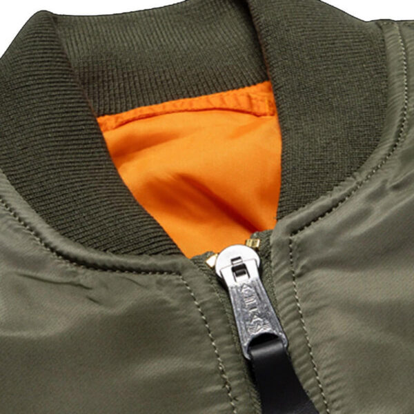 NO PROBLEMO ALPHA INDUSTRIES No War MA-1 Jacket - Green