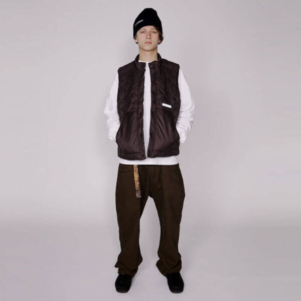 NO PROBLEMO Alien O-Liner Vest - Brown