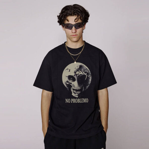 NO PROBLEMO Dead Planet Tee - Black