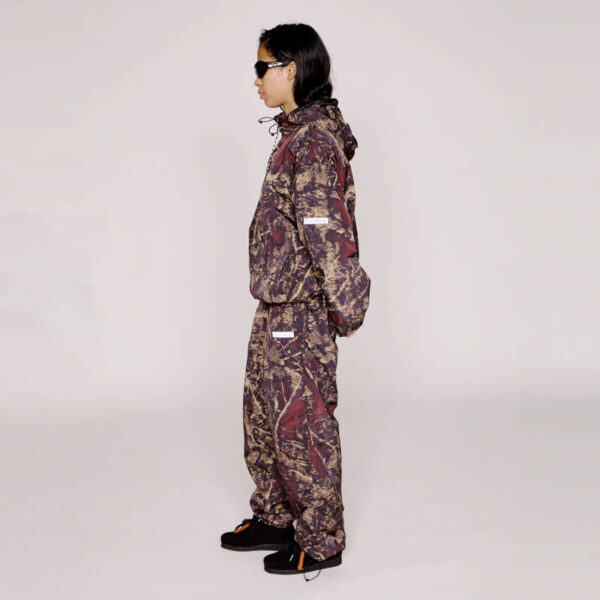 NO PROBLEMO Forest Glitch Nylon Pant - Camo