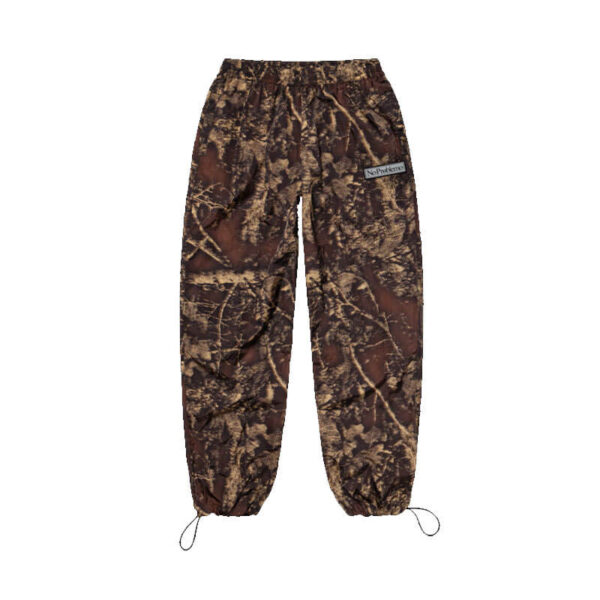 NO PROBLEMO Forest Glitch Nylon Pant - Camo