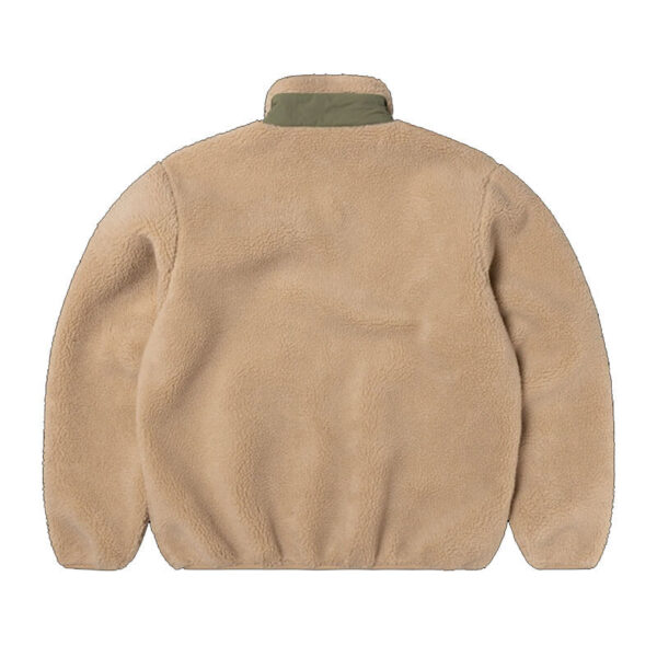 NO PROBLEMO Forest Heavy Fleece Jacket - Ecru