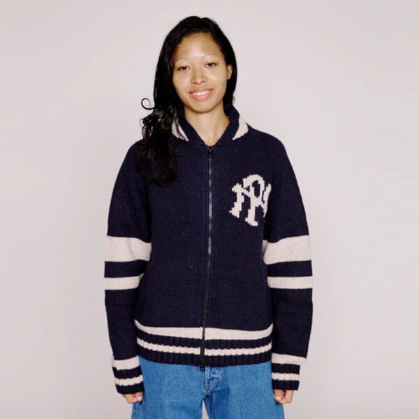 NO PROBLEMO NYP Knitted Varsity