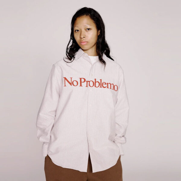 NO PROBLEMO No Problemo LS Stripe Oxford Shirt