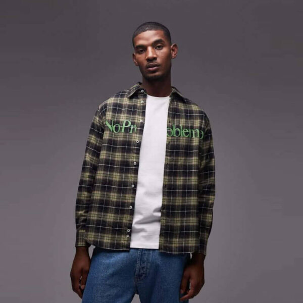 NO PROBLEMO No Problemo Plaid Shirt