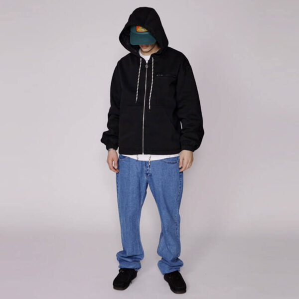 NO PROBLEMO Ripstop Workwear Jacket - Black