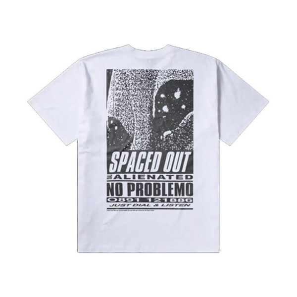 NO PROBLEMO Spaced Out Tee - White
