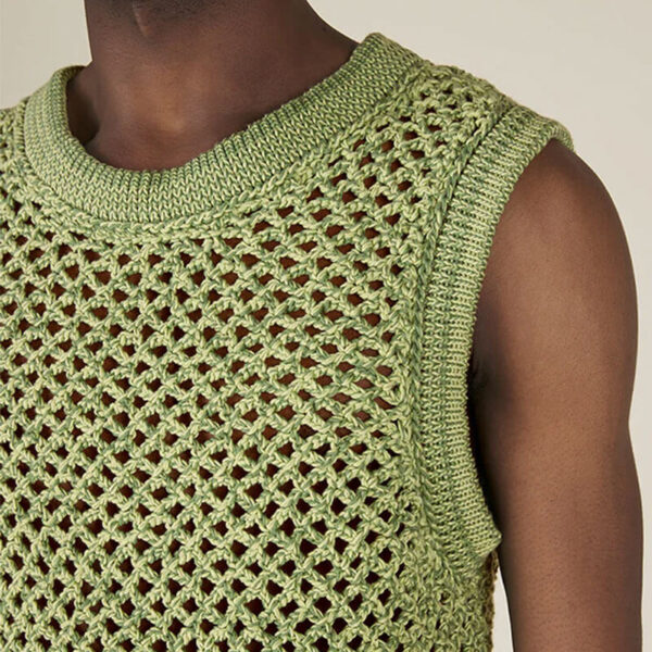 NICHOLAS DALEY Hand Crochet Vest
