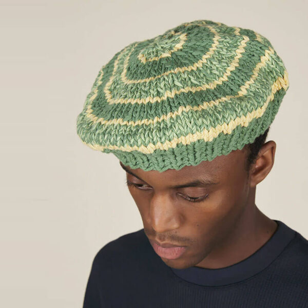 NICHOLAS DALEY Hand Knitted Beret