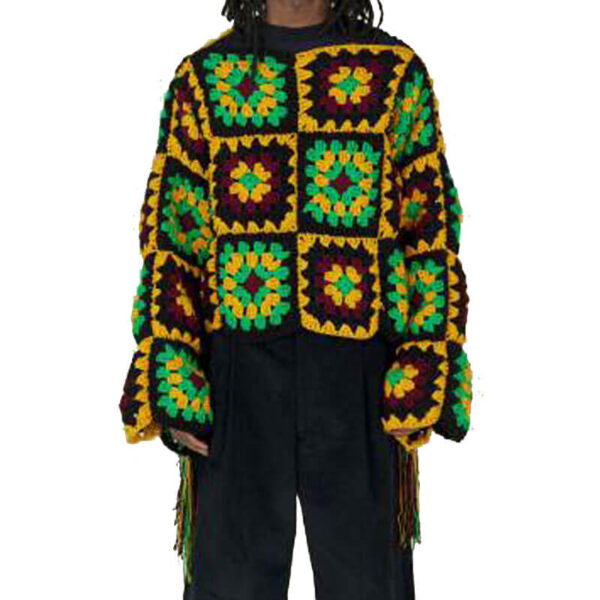 NICHOLAS DALEY Hand Knitted Breton