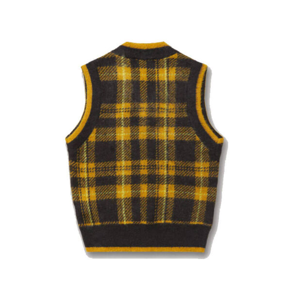 NICHOLAS DALEY Lyle & Scott Knitted Tartan Vest