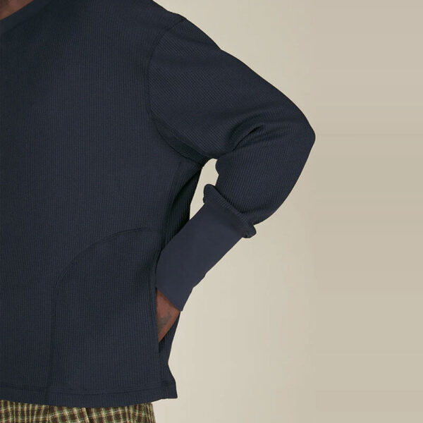 NICHOLAS DALEY Waffle Crewneck