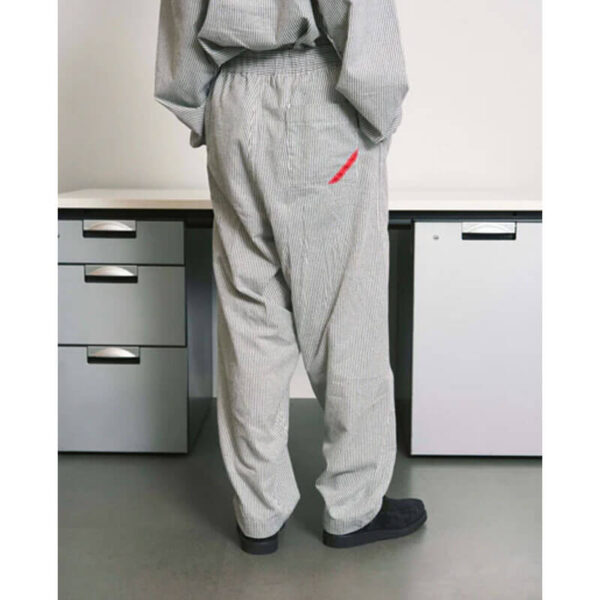 PHINGERIN Hand-Stenciled Night Pants Stripe