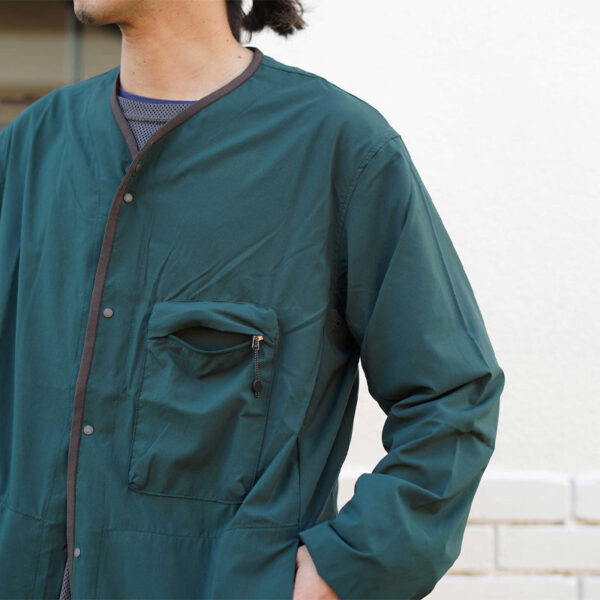 NANGA PLC Excursion Cardigan - Green