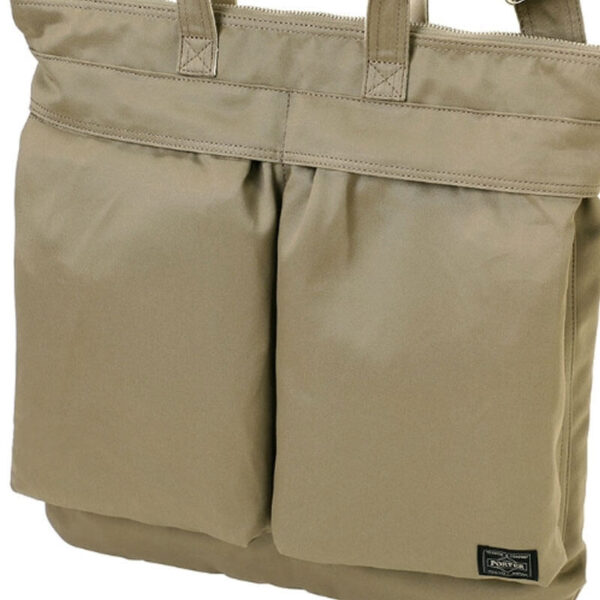 PORTER YOSHIDA & CO. Weapon 2way Helmet Bag - Beige