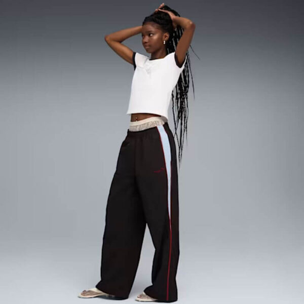 PUMA FENTY Cat Cleat Slides - Alpine Snow / Gold