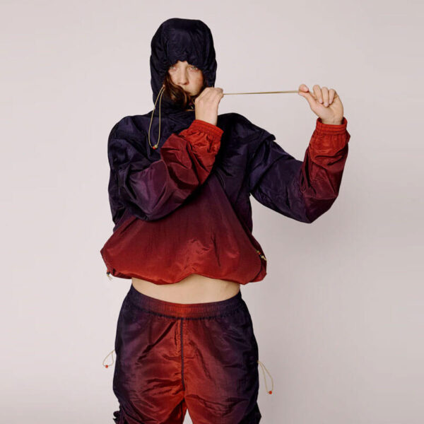 PUMA x ARIES Ombre Nylon Quarter Lace Hooded Jacket