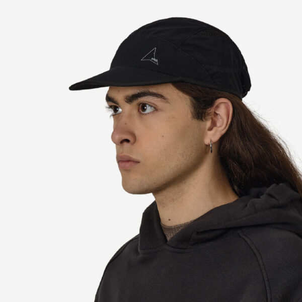 ROA Hiking Bri Open Weave Cap - Black