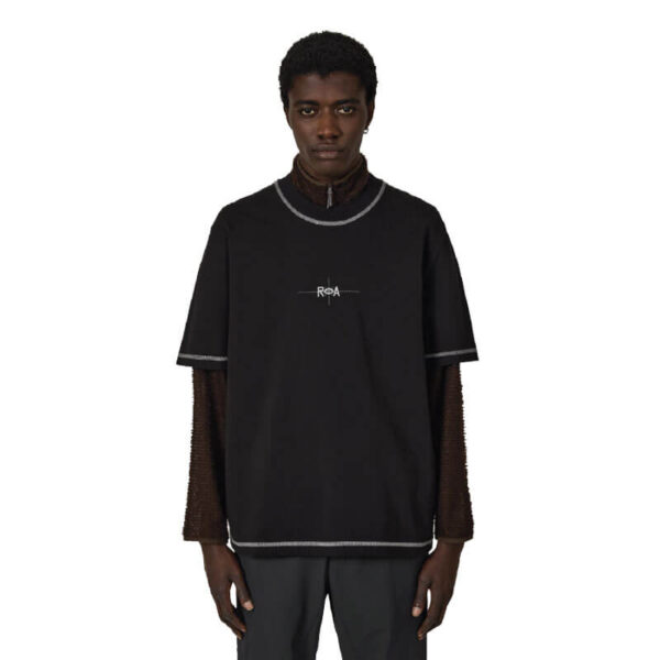 ROA Hiking Info Stitch Organic T Shirt