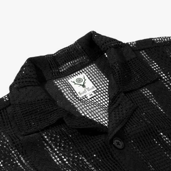 SOUTH2 WEST8 Cabana Shirt - Lace Black