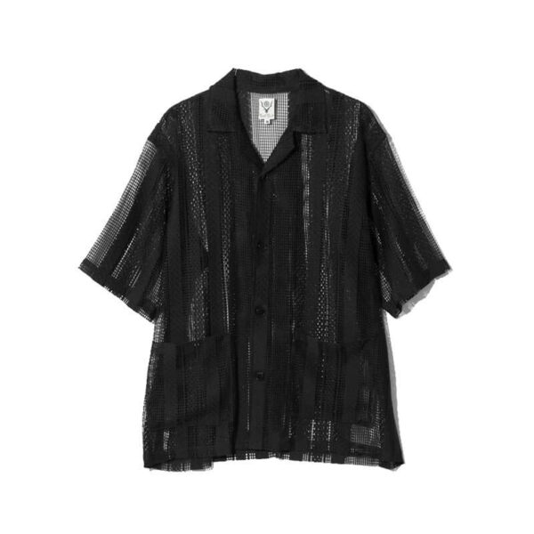 SOUTH2 WEST8 Cabana Shirt - Lace Black