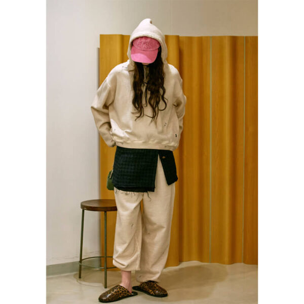 STAND ALONE Tweed Wrap Skirt - Black