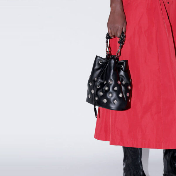 TOGA ARCHIVES Concho Drawstring Bag