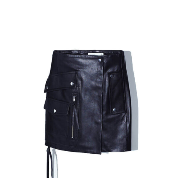 TOGA ARCHIVE Leather Mini Skirt