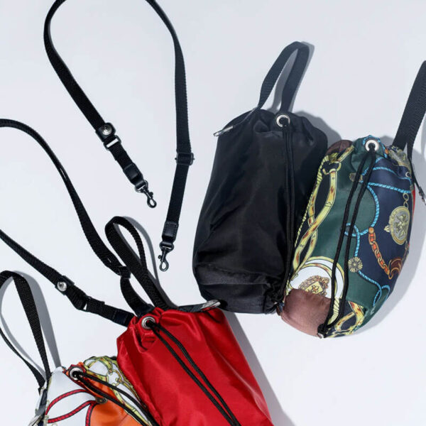 TOGA ARCHIVE Print Drawstring Bag - Orange