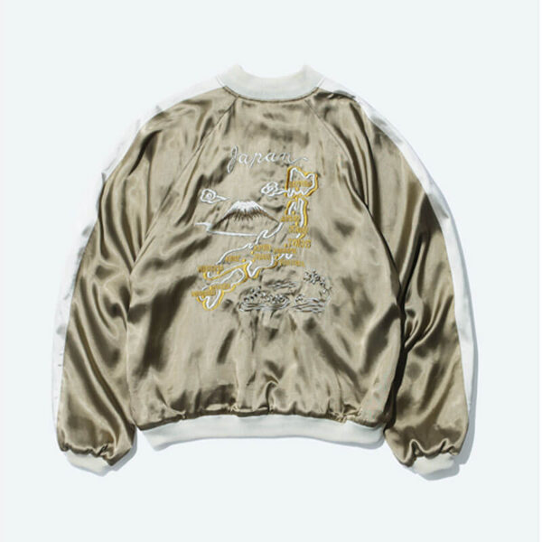 TOGA ARCHIVES Rayon Satin Souvenir Jacket