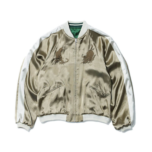 TOGA ARCHIVES Rayon Satin Souvenir Jacket