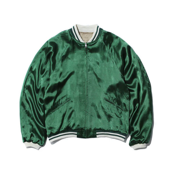 TOGA ARCHIVES Rayon Satin Souvenir Jacket