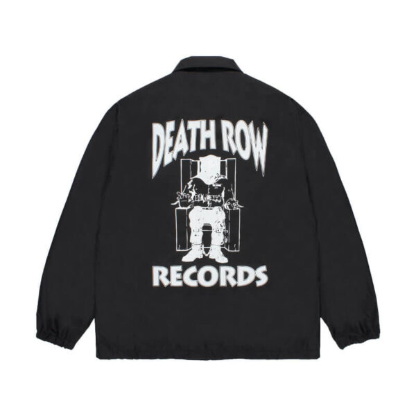 WACKO MARIA Death Row Records Coach Jacket - Black