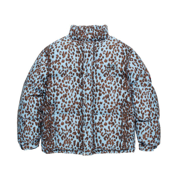 WACKO MARIA NANGA Leopard Down Jacket