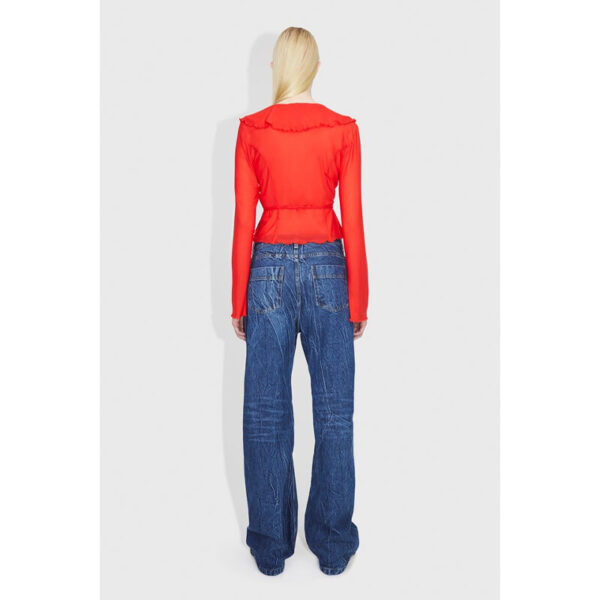 WOOD WOOD Ellie Baggy Jeans - Worn Blue