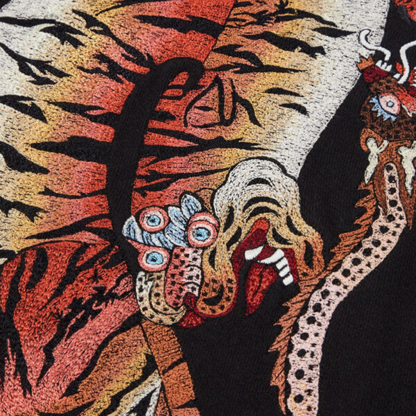 MAHARISHI Heart Of Tigers Crew Sweat - Black