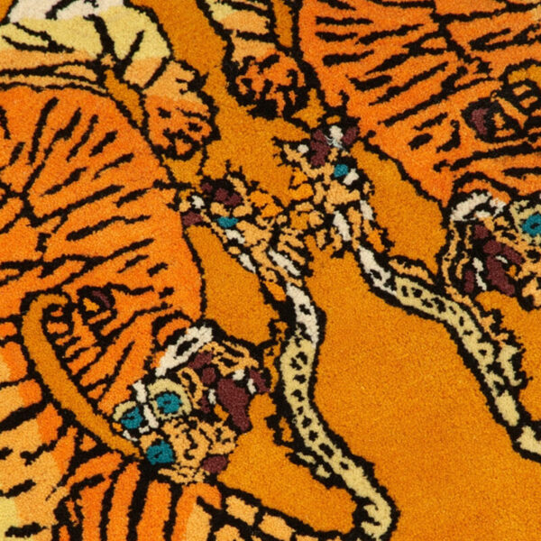 MAHARISHI Riverine Tiger Heart Rug - Multi