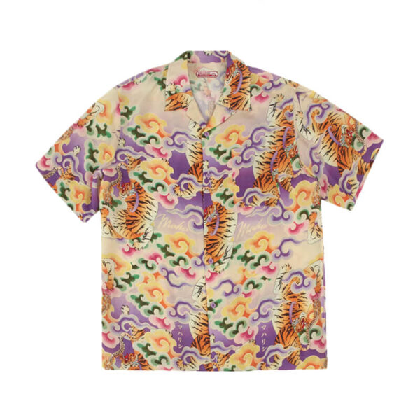 MAHARISHI Tiger Camp Summer Shirt - Lavender