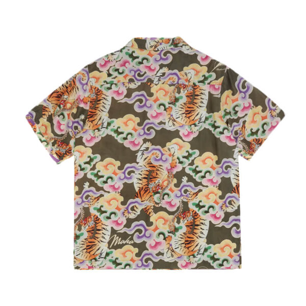 MAHARISHI Tiger Camp Summer Shirt - Olive