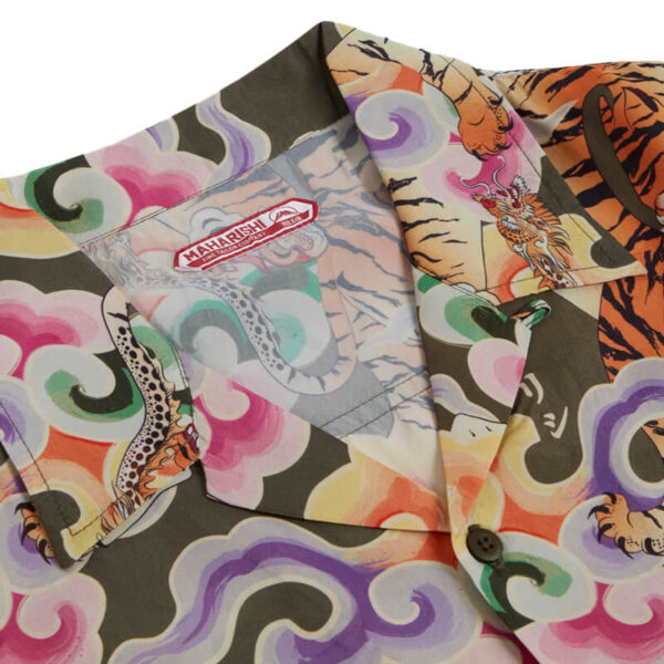 MAHARISHI Tiger Camp Summer Shirt - Olive