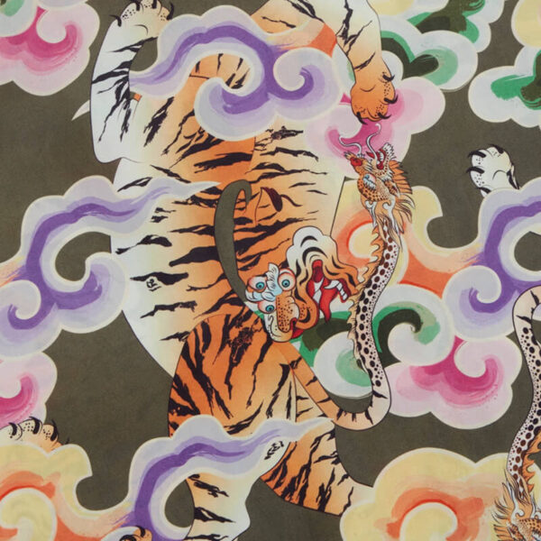 MAHARISHI Tiger Camp Summer Shirt - Olive