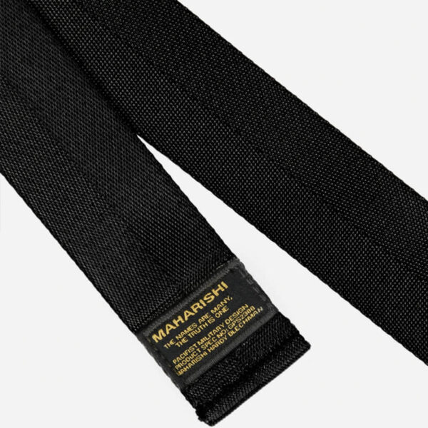 MAHARISHI Tilt Head Loop Belt - Black