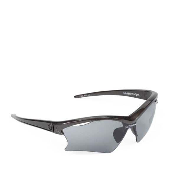 x LE SPECS Pluto Sunglasses - Silver Chrome / Smoke Tint